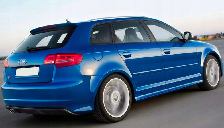 Audi A3 8P S3 RS3 2003-2011 5D NAKŁADKI PROGOWE 2