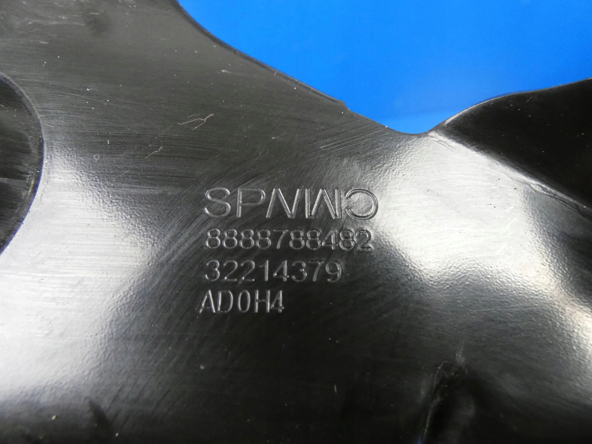 VOLVO XC40 Poignée Support plaque POMPY ABS Console