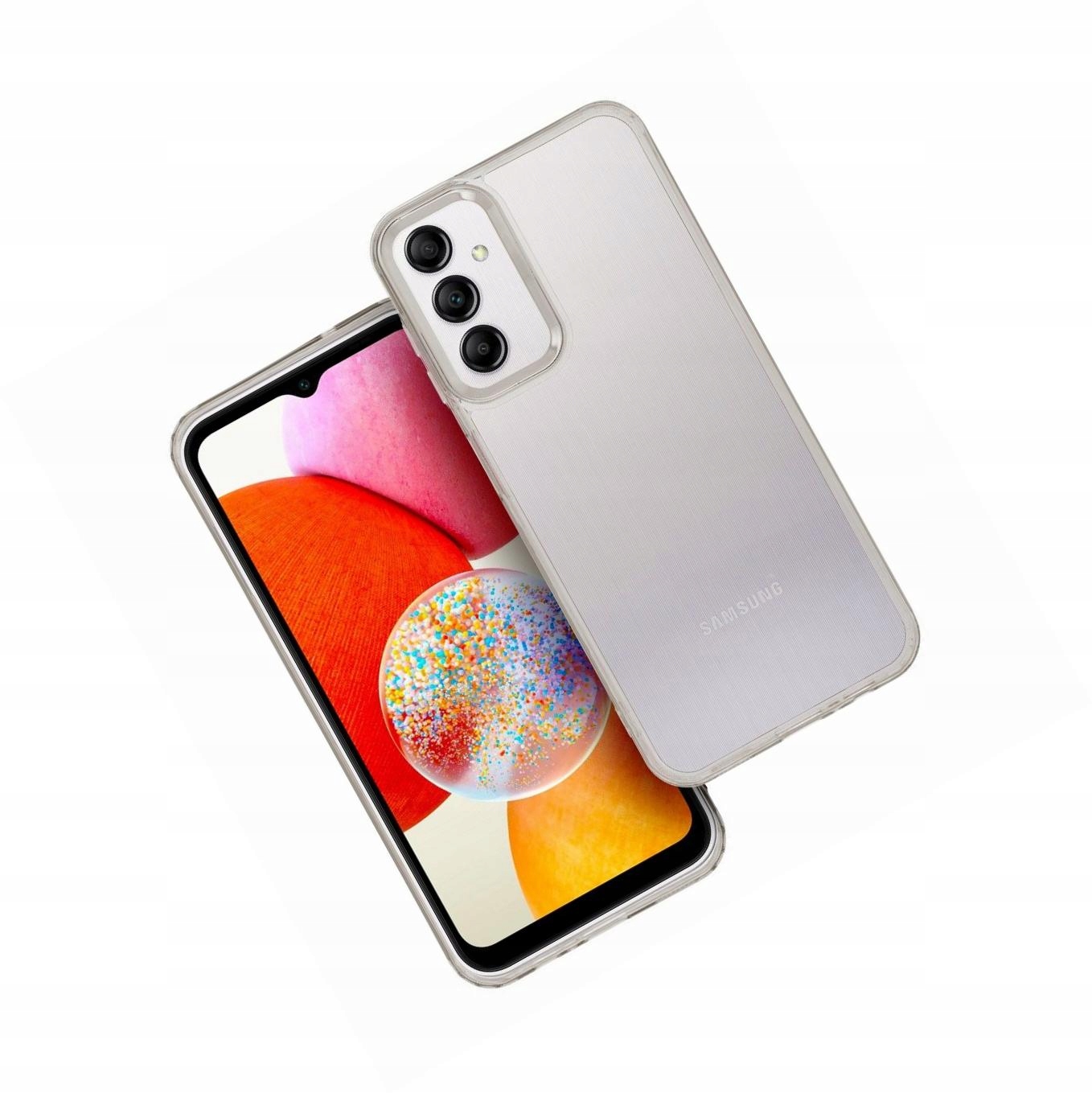 Etui silikonowe Pearl do Samsung Galaxy A14 4G solidne nakładka