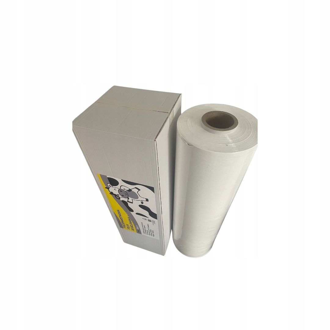 Senážní fólie bílá 75 cm x 1500 m ze 100% originálního granulátu