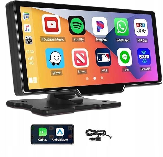 Radio samochodowe 9,3-calowy ekran Carplay Android Auto