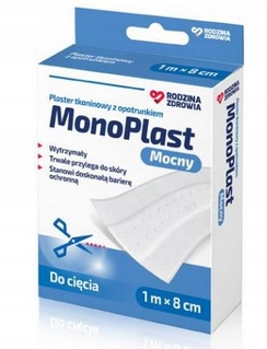 

MonoPlast Plaster Mocny Do Cięcia 1mx8cm tkaninowy