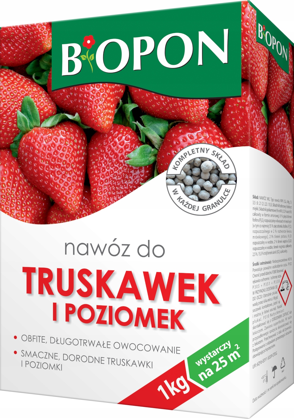 

Biopon nawóz do truskawek i poziomek granulat 1kg