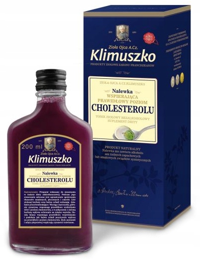 Klimuszko Nalewka Ziołowa Karczoch Cholesterol