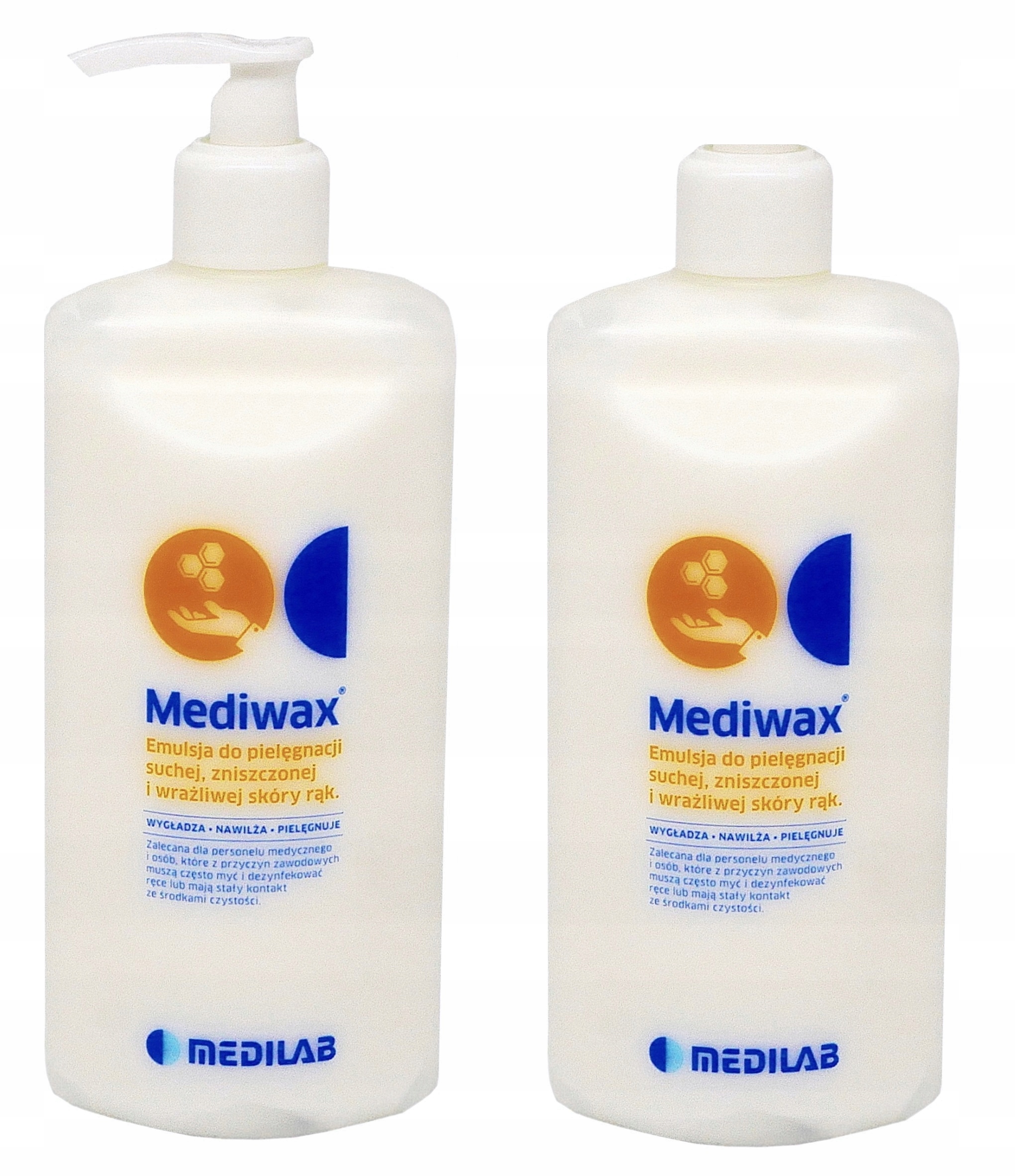 

Mediwax krem do rąk 2 x 500 ml pompka