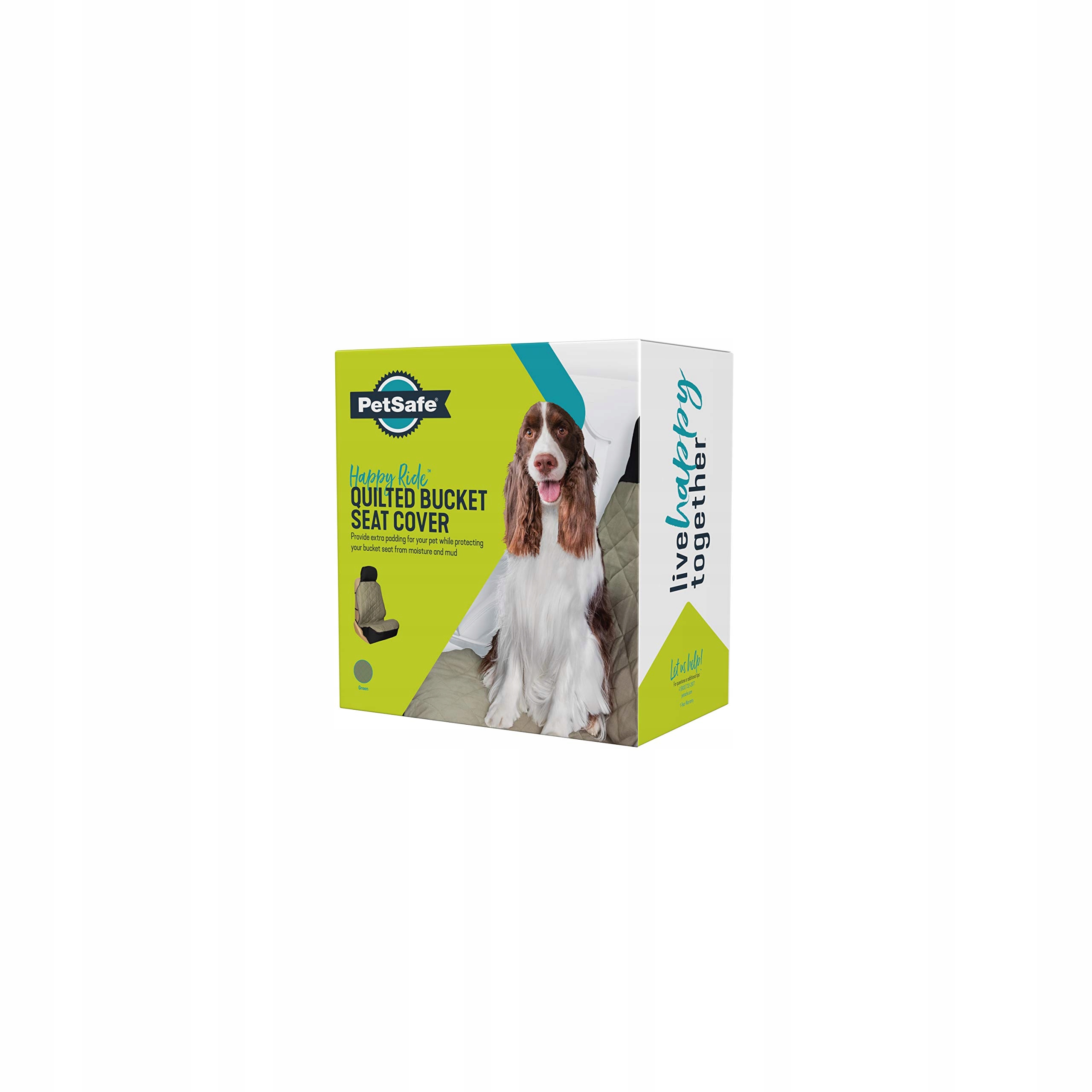 PETSAFE SOLVIT Wodoodporny Pokrowiec Na Siedzenie Dla Zwierząt Zielony — miniatura 6