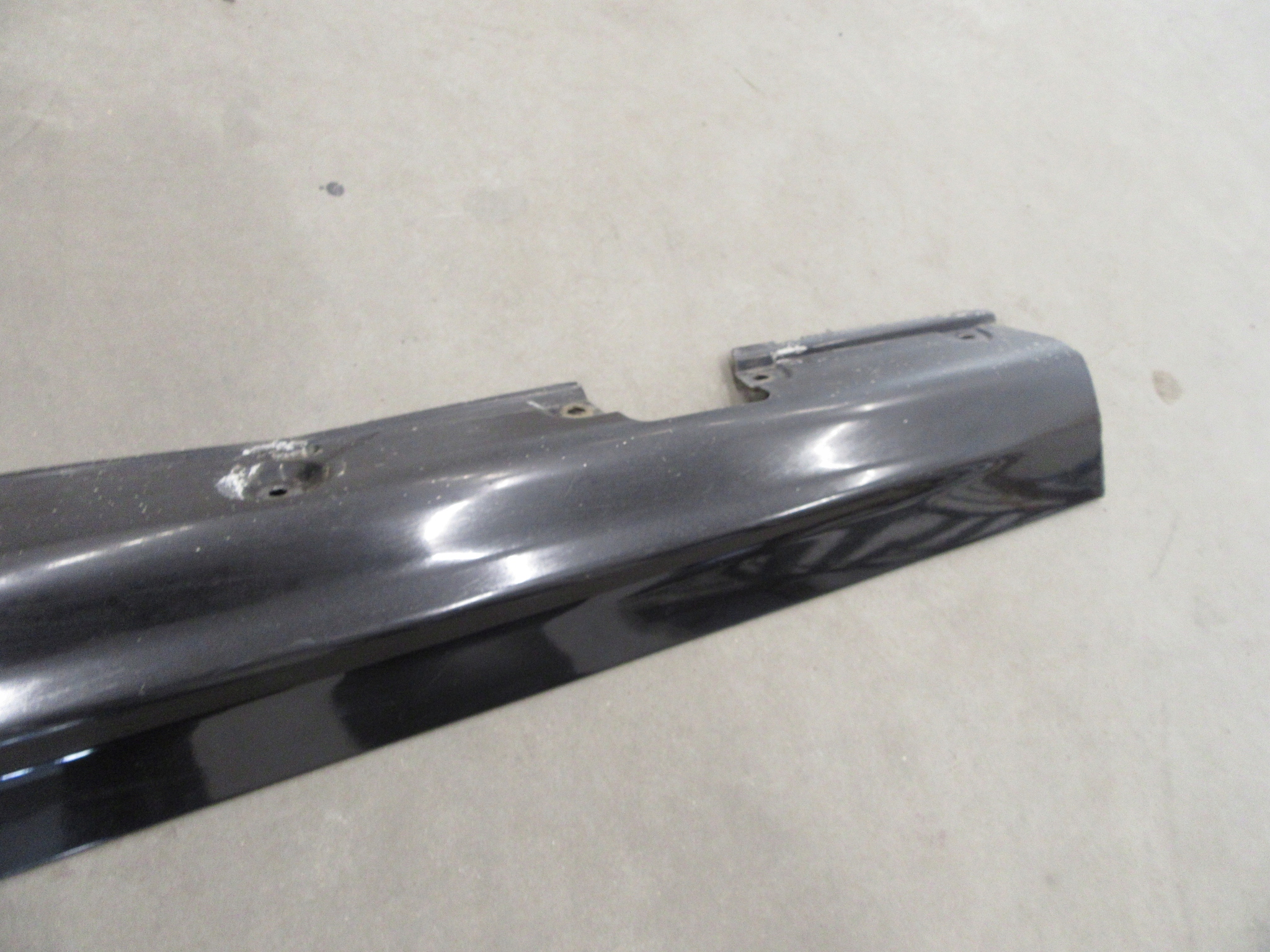 moulding threshold cap left BMW e46 sedan KOMBI SCHWARZ II 2 668