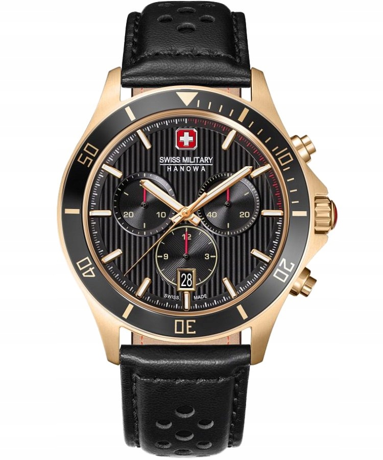 Zegarek męski Swiss Military Hanowa Flagship Heritage Chronograph