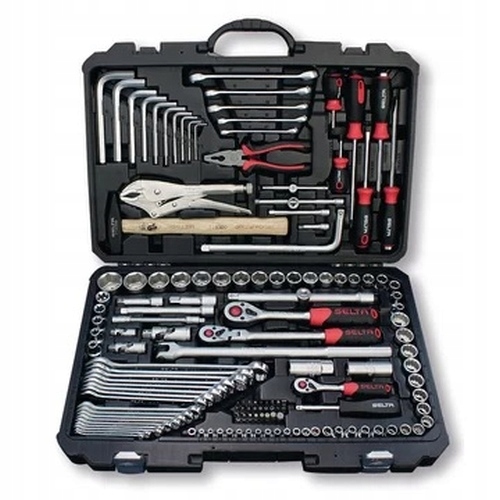 Sada nástrojov 1/4", 3/8", 1/2", 142 ks SE-45142 Selta