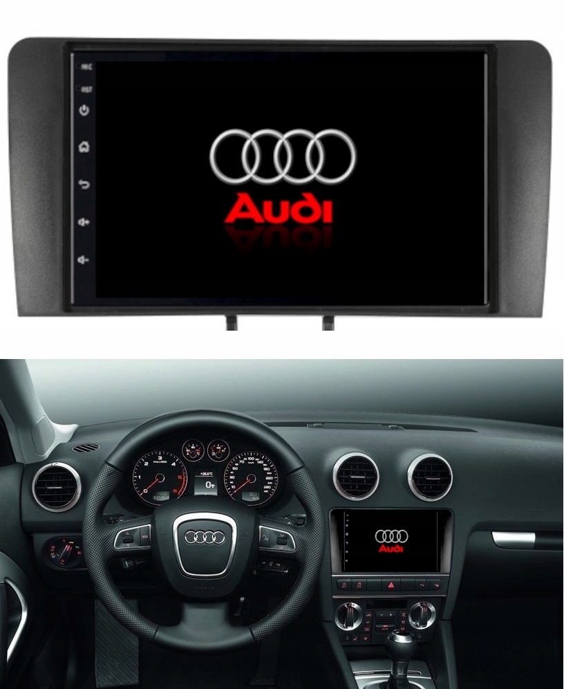 Radio do Audi A3 8PNawigacja z ekranem do Audi A3 8P