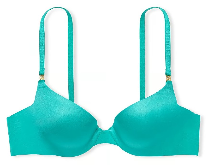 Push-up podprsenka typu demi Icon Victoria's Secret mořská 75C (34C)