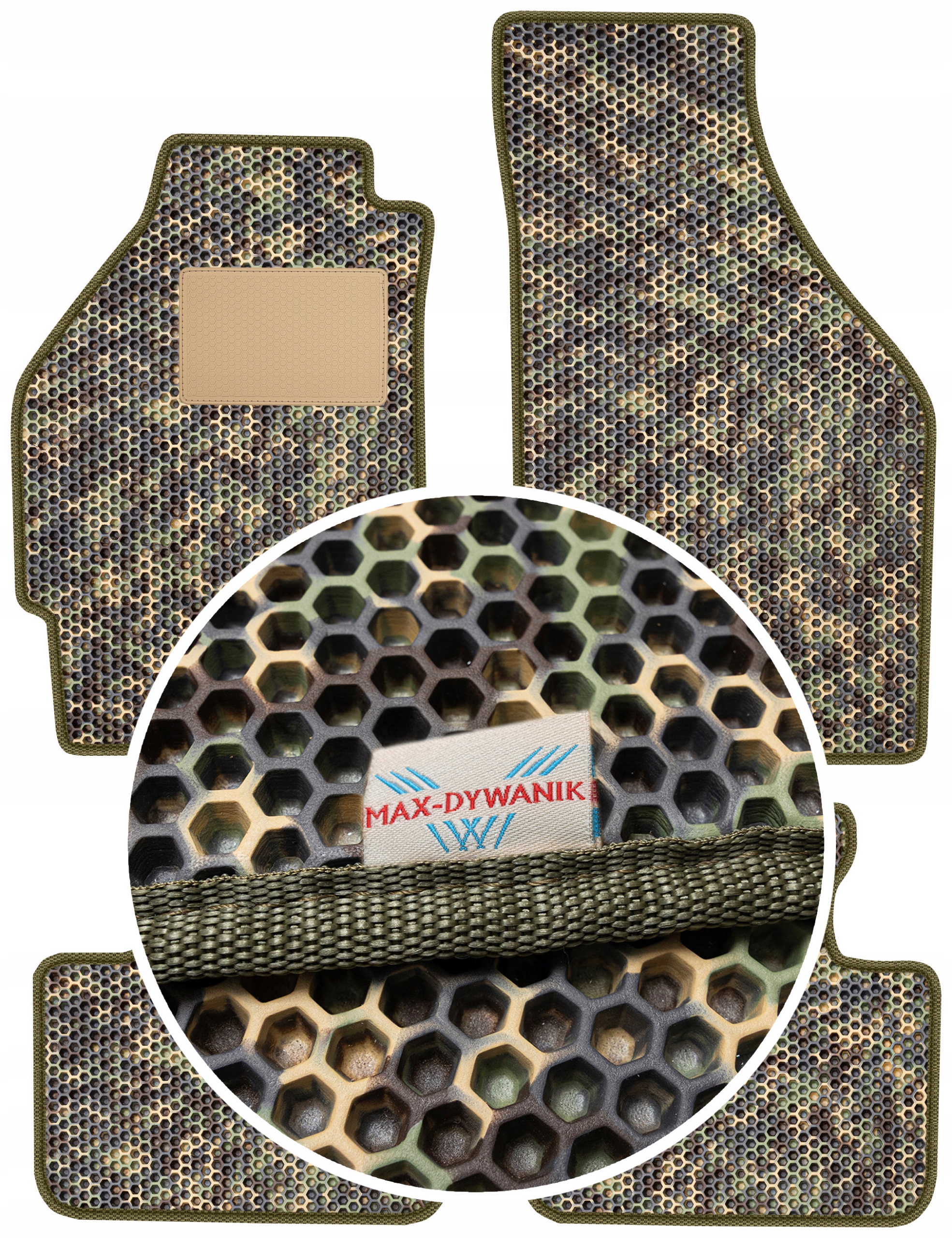 Fiat Punto II Hb 5D 1999-2012 Gumové rohože do auta Eva Moro