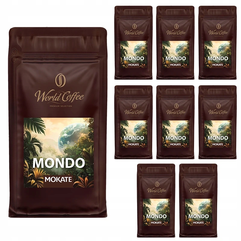 Zestaw Kawa Mielona Mondo 250g Smakowa Premium 250 g x 8 Sztuk