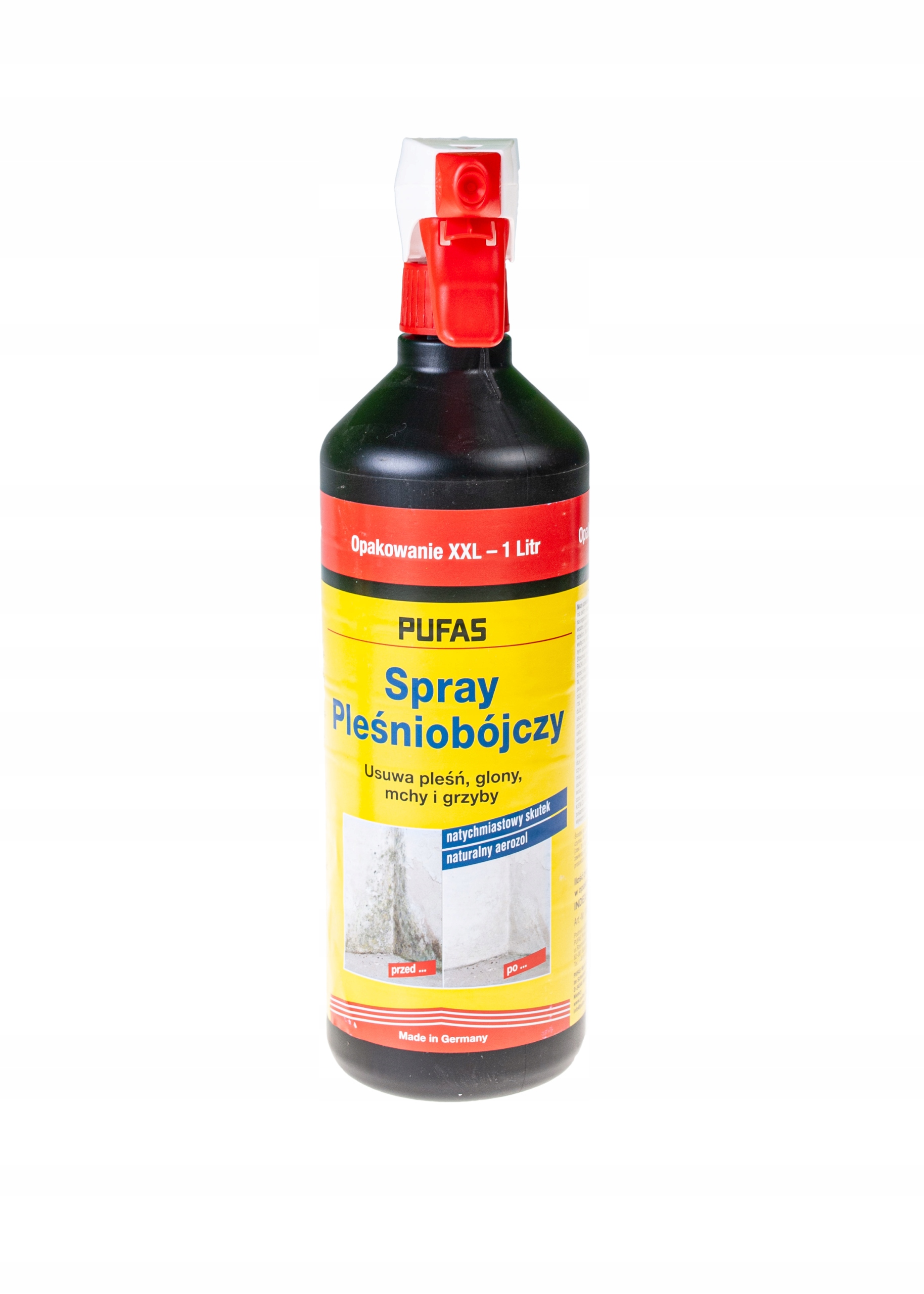 

Spray pleśniobójczy szybkie działanie1litr