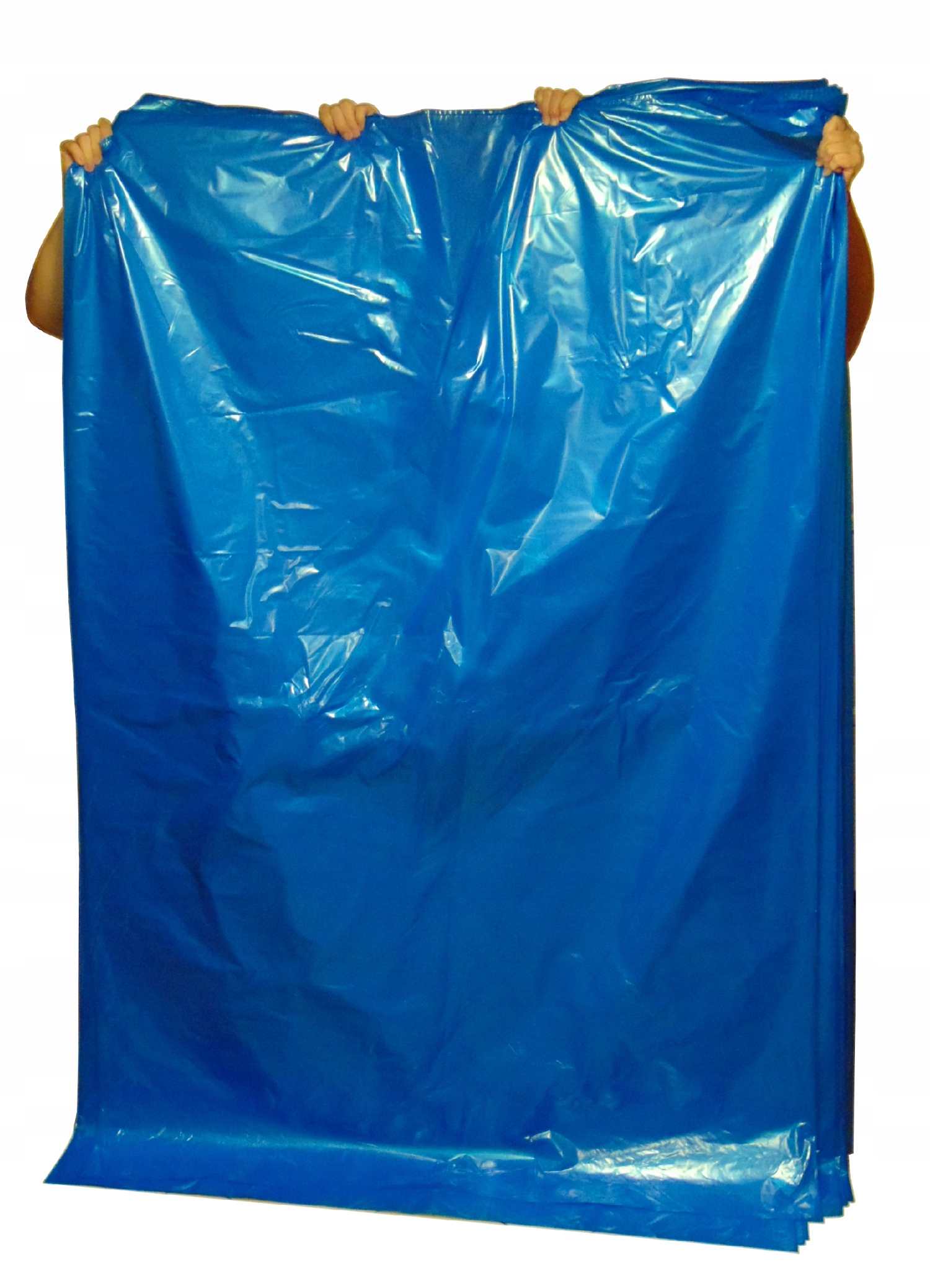 Bardzo duże worki 134x220x101cm poszerzane, z Ldpe, grubość 50µ, 5 sztuk