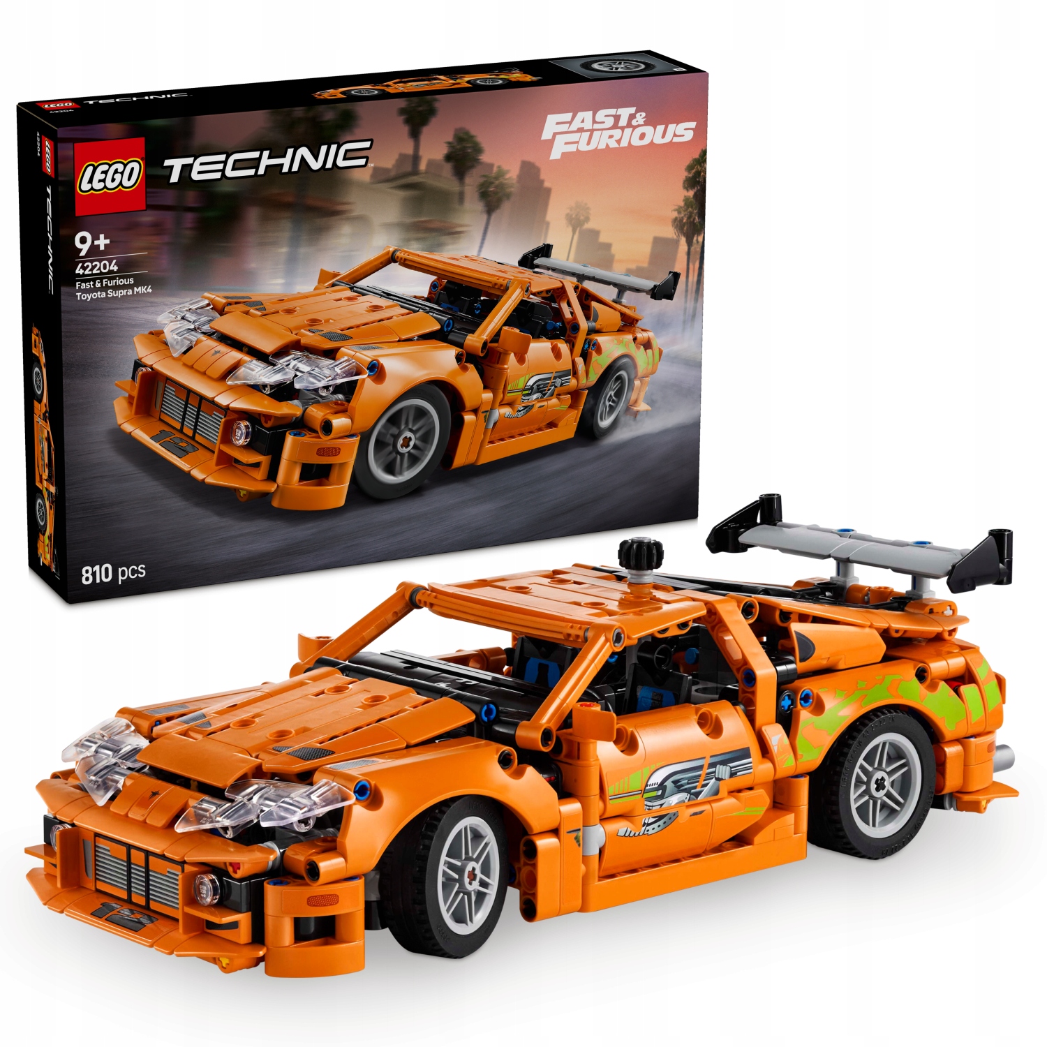 Lego Technic 42204 Fast and Furious Toyota Supra MK4