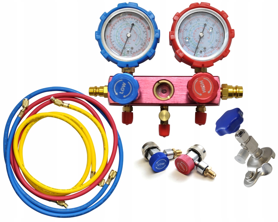 MIERNIK TESTER NAPELNIANIA KLIMATYZACJI R1234YF Mark BASS POLSKA