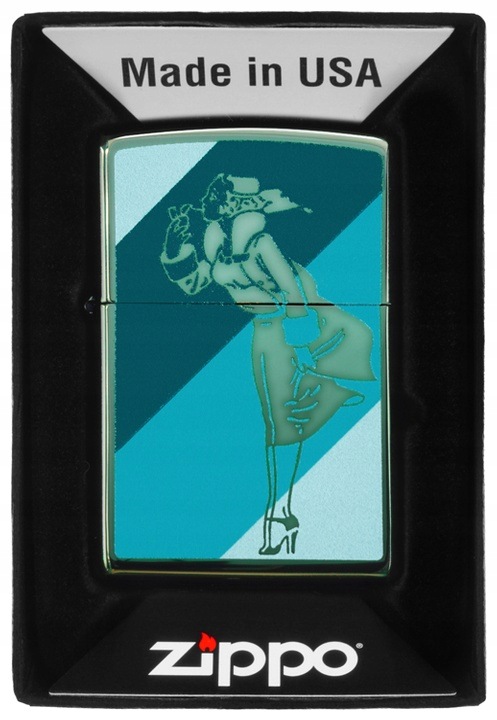 Zapalovač Zippo Design 3 60006407 Větruodolný benzínový