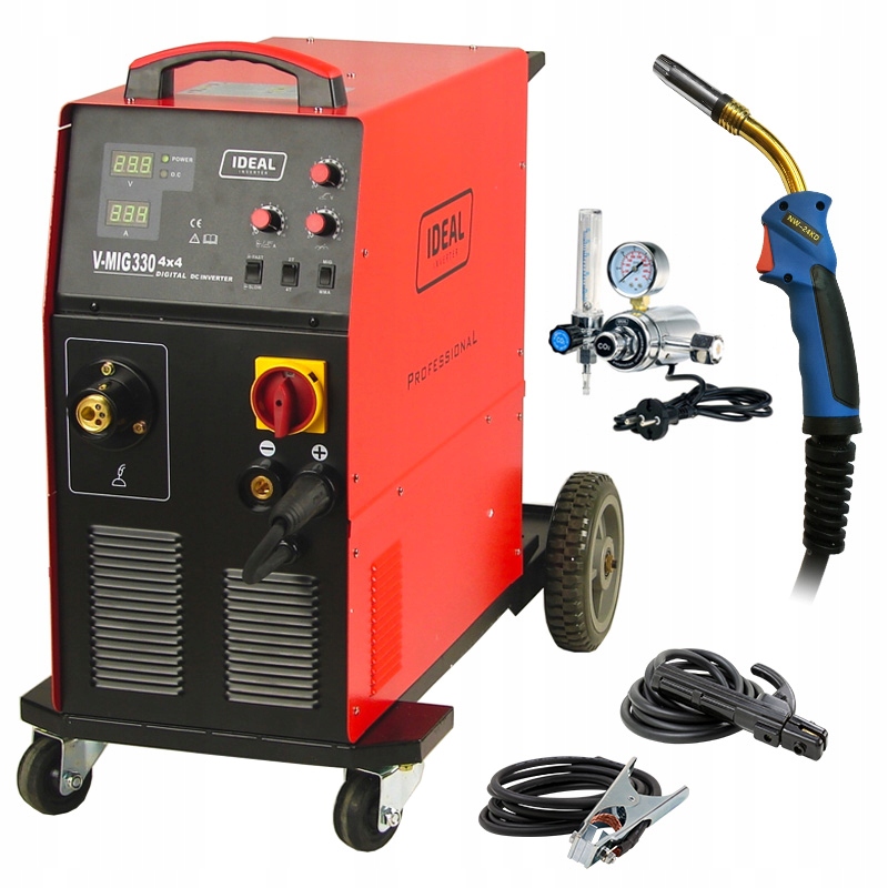 Spawarka Migomat V Mig 330 Mma Ideal 4R 400V