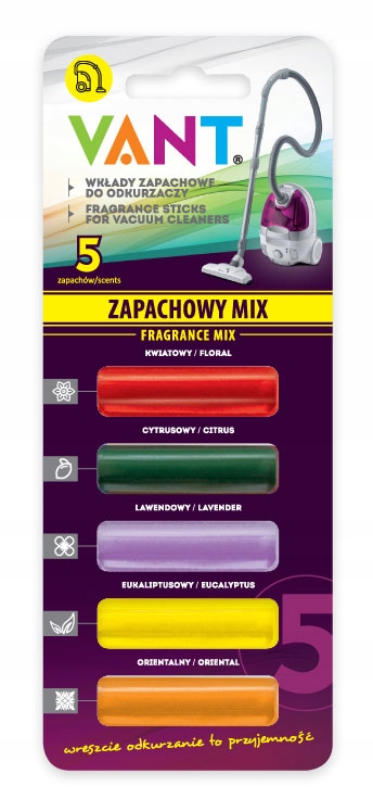 

Wkład Zapachowy Do Odkurzaczy 5 szt .: Różne :.