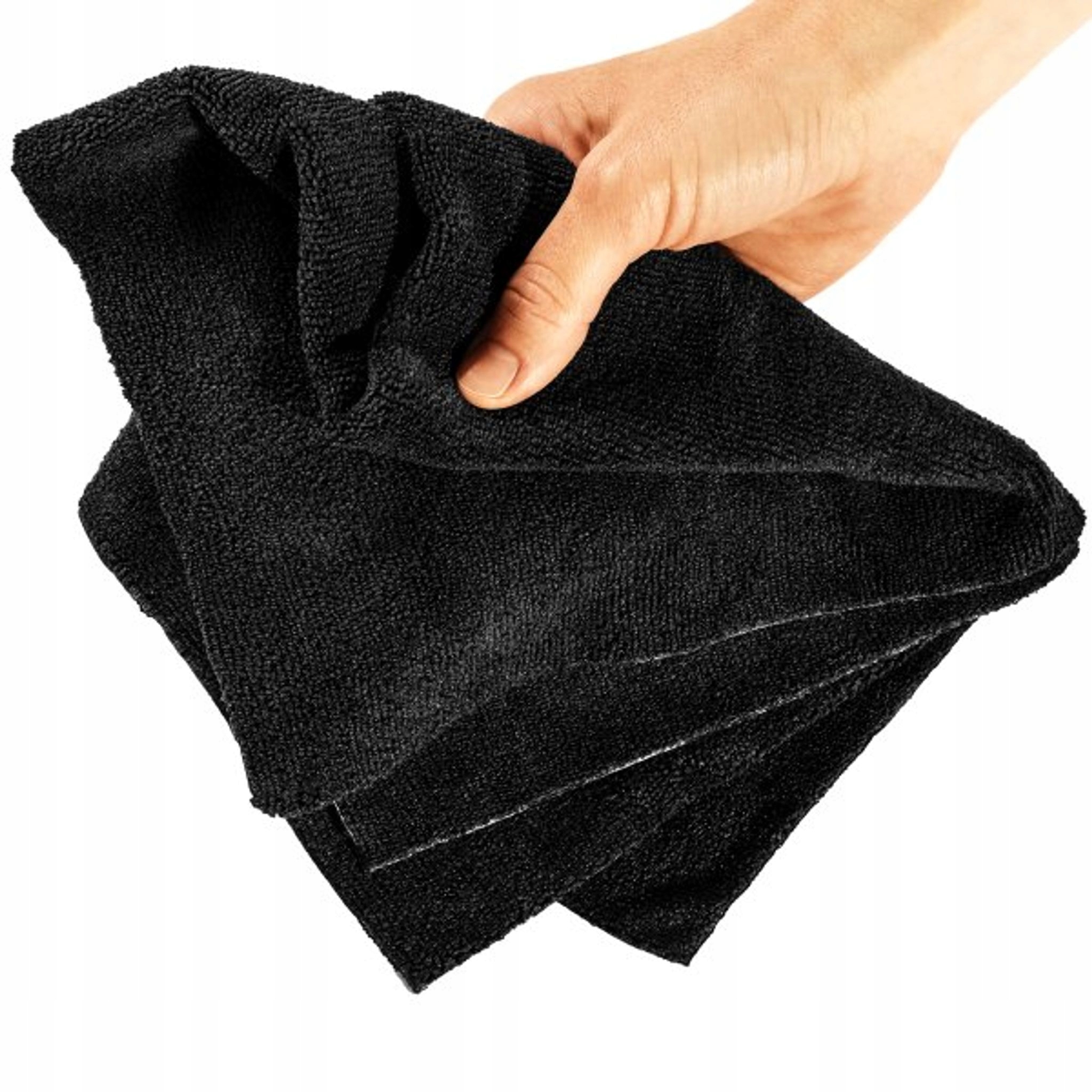Mikrofibra Apt Black (apc All Purpose Towel) 370G/M2 40X40CM Laser Cut