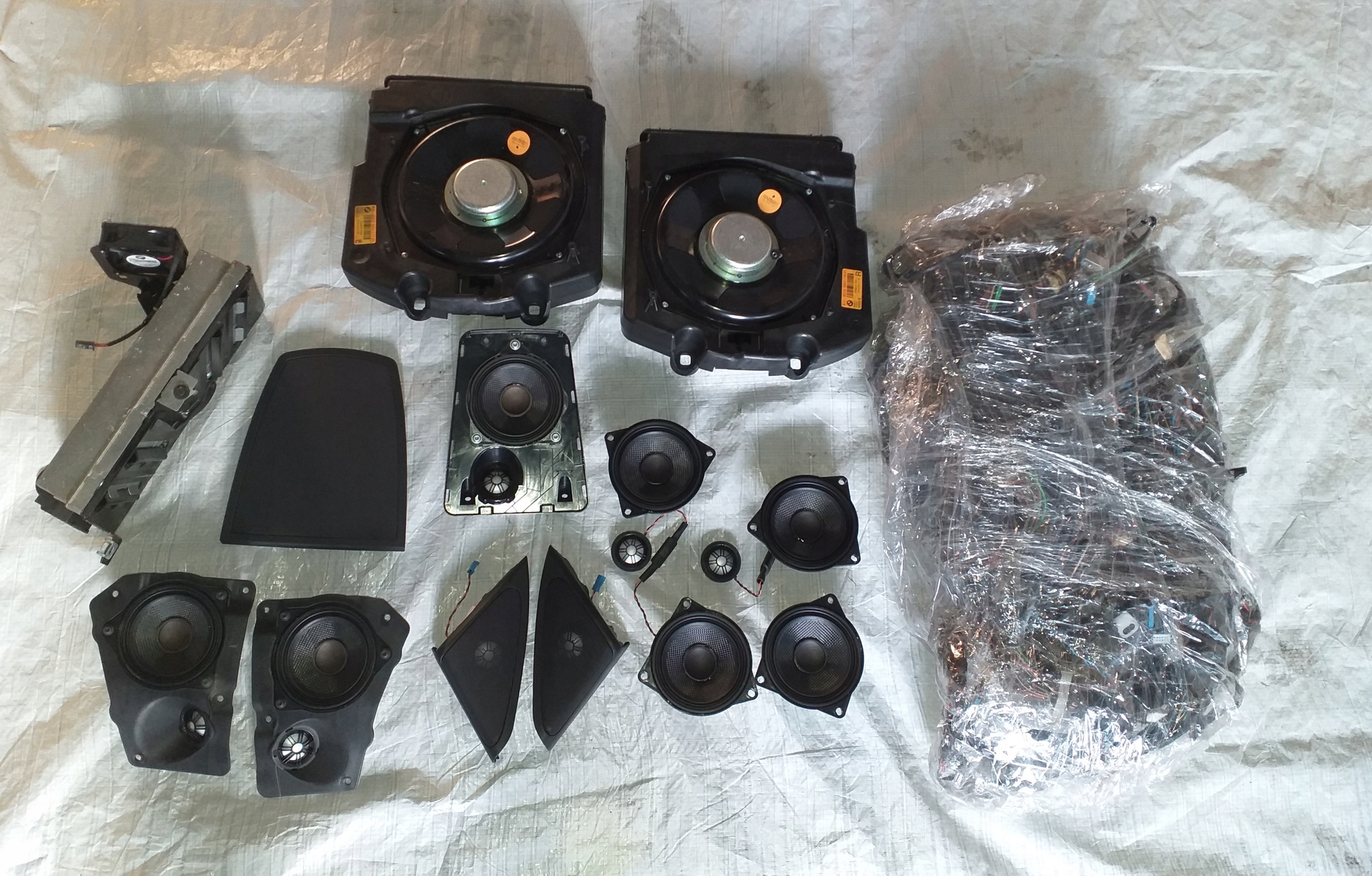 BMW 7 F01 F02 GLOSNIK NAGLOSNIENIE LOGIC 7