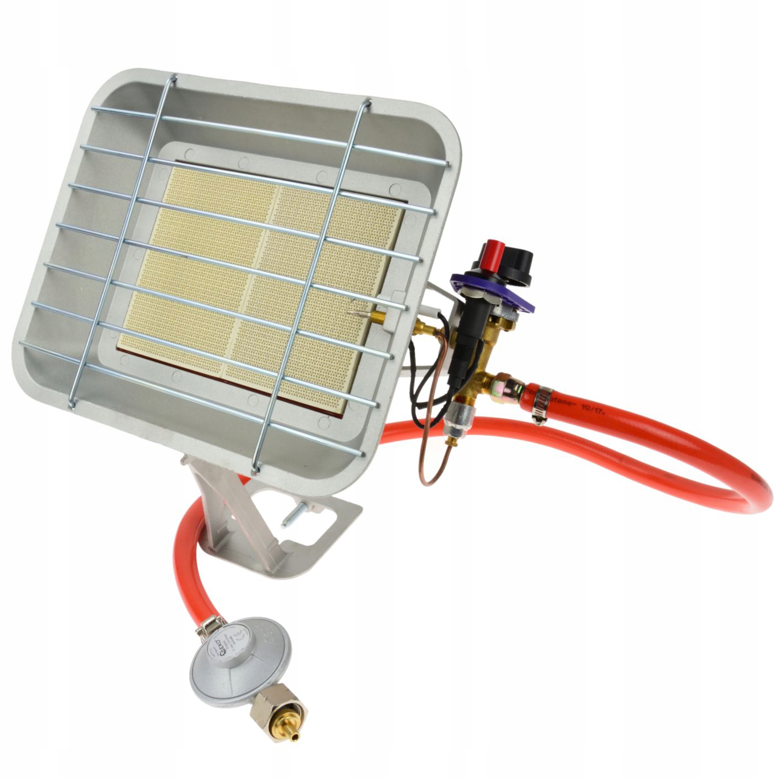 Plynový Solární Zářič Na Láhev 4600 W Reduktor 4,6 Kw S Piezo Zapalováním