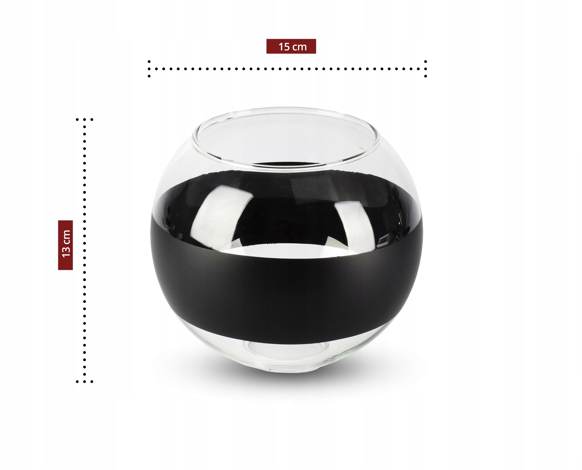 Lampa Wisząca Sufitowa Żyrandol Czarna Szklane Kule Black Belt AG4 LED E27 Rodzaj gwintu E27