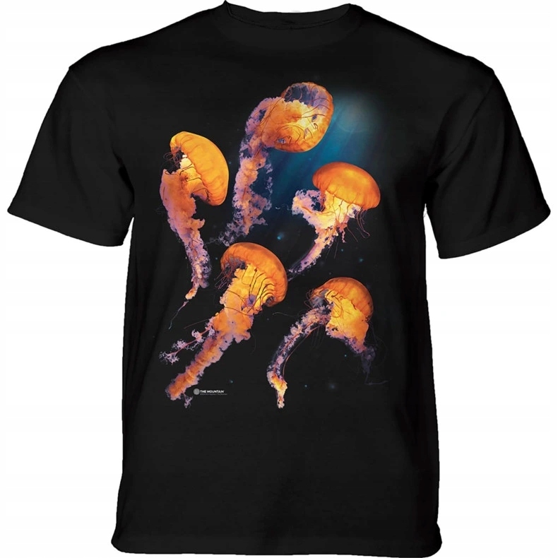 Pánské batikované triko The Mountain Pacific Nettle Jellyfish M
