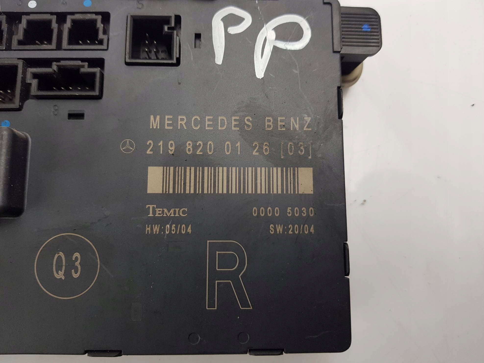 module door A2198200126 MERCEDES - BENZ CLS 350