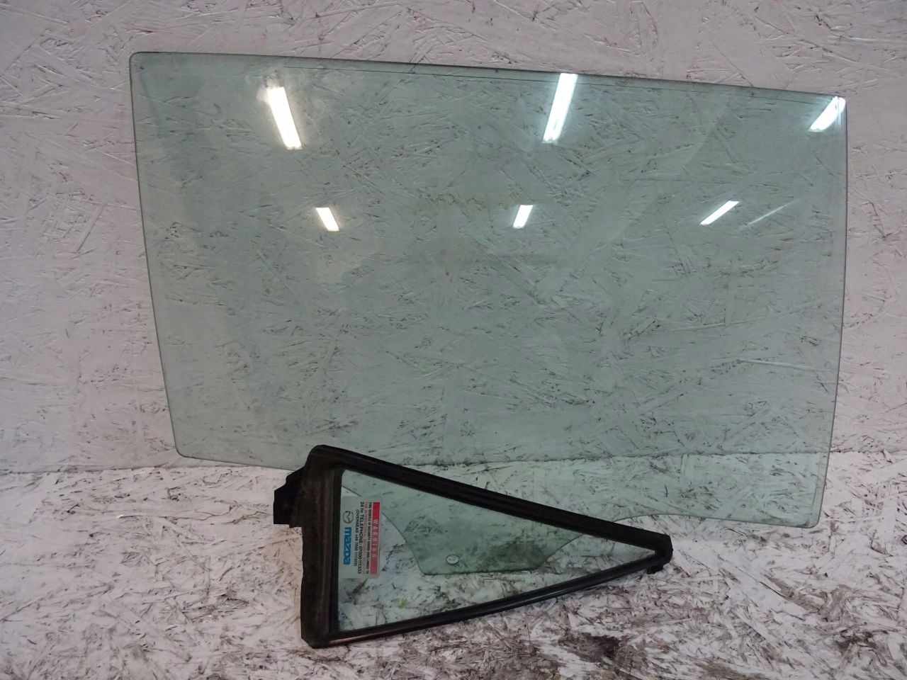 MAZDA 6 II window door rear part right