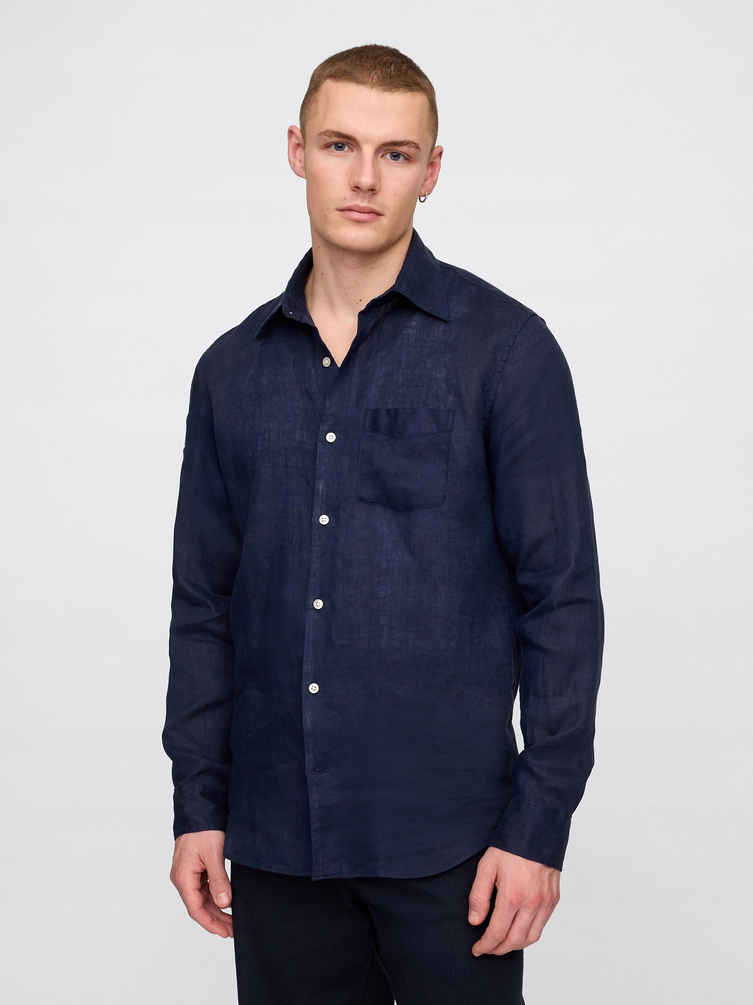 Lněná košile Classic Shirt