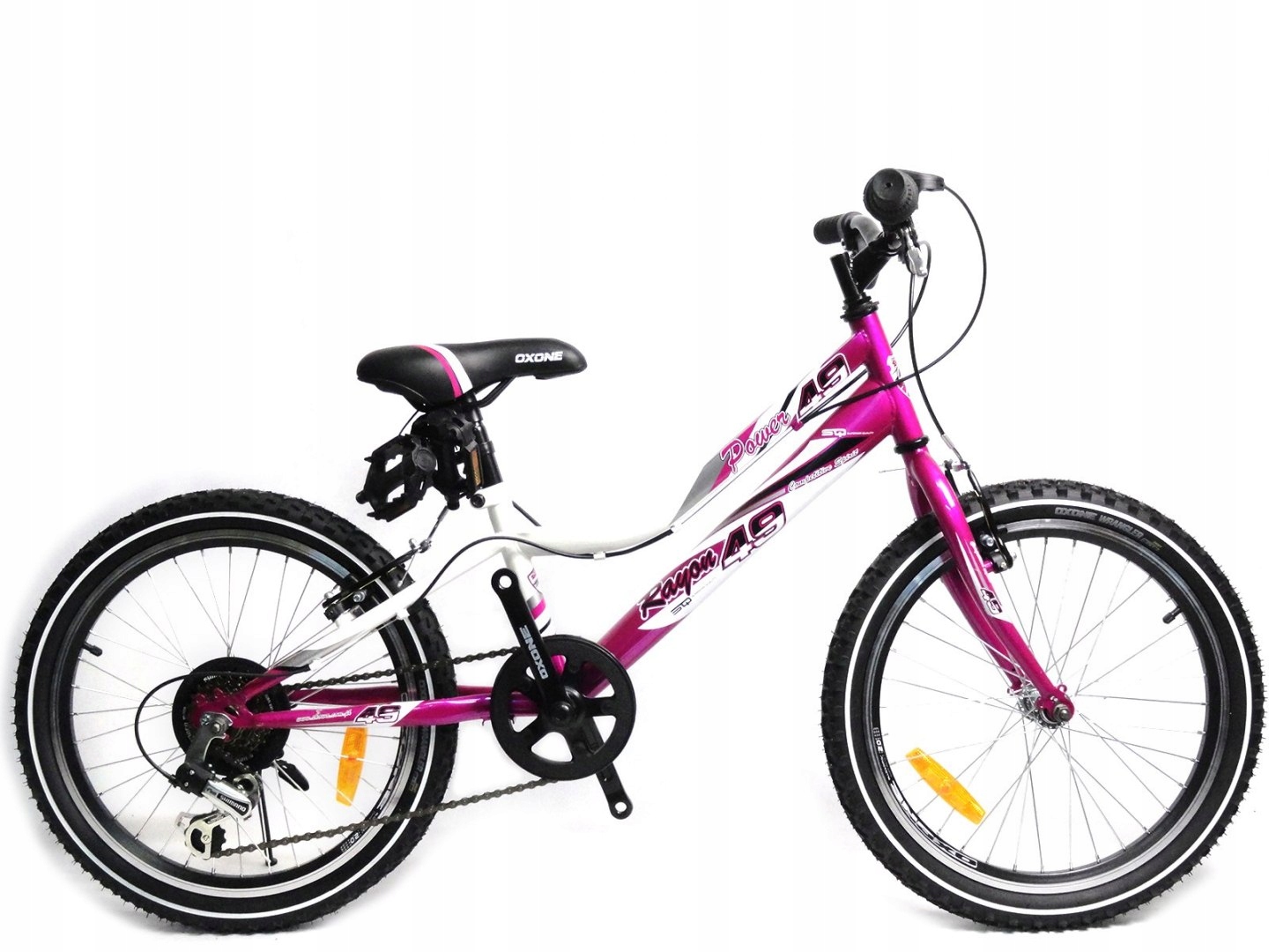 Rower Dziecięcy 20 Racer Rowerek Z Przerzutką Shimano