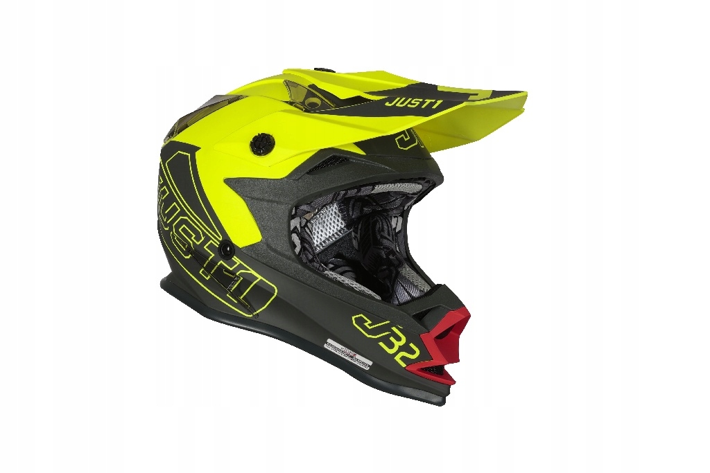 KASK JUST1 J32KIDS VERTIGO GREY RED FLUO YELLOW YL
