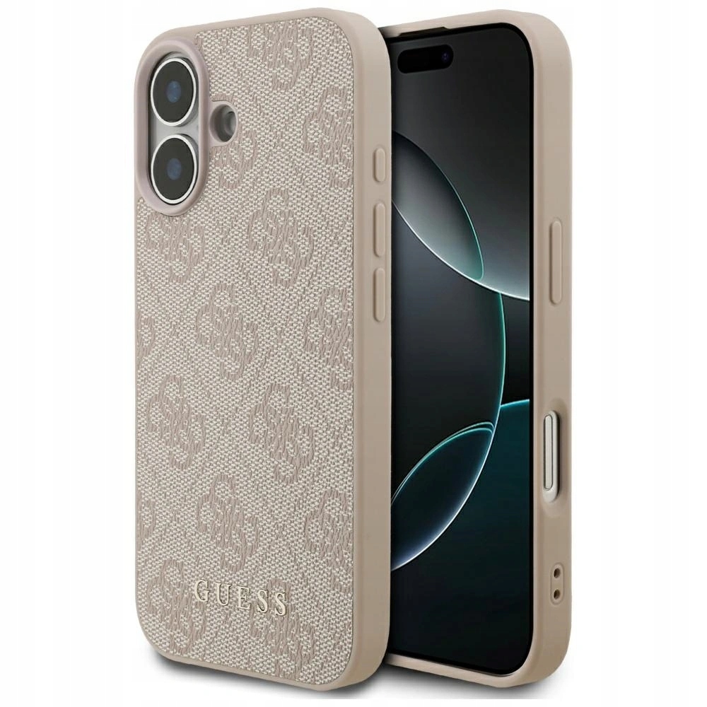 Pouzdro Guess 4G Classic pro Apple iPhone 17, růžové