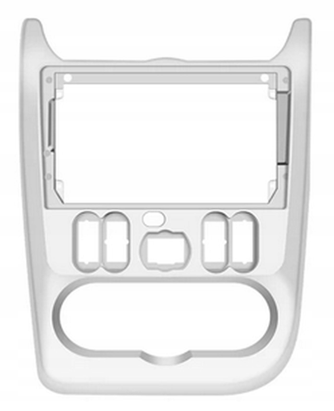 Rámeček Dacia Logan Sandero Duster 2010-2013 Pod Rádio 9 Palců