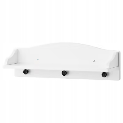 IKEA SOLGUL настенная полка, белый, дерево, 60x19 см