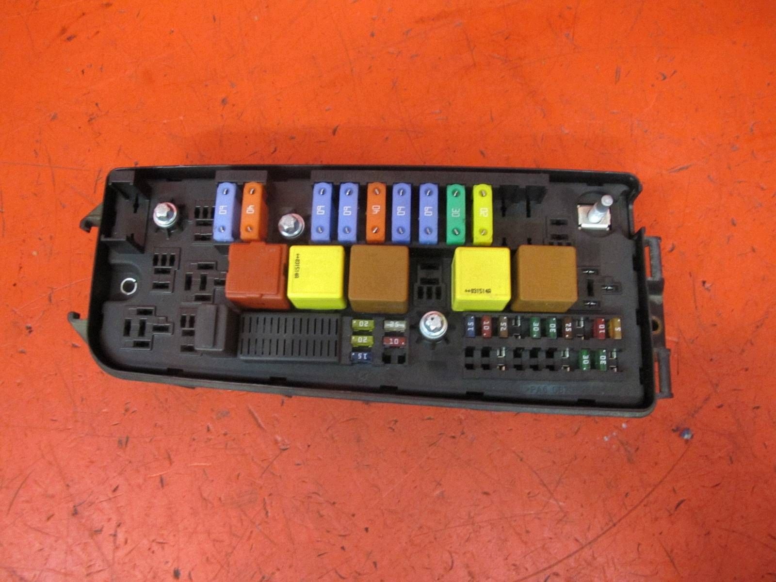 OPEL VECTRA C module control unit compartment of fuses 13144711