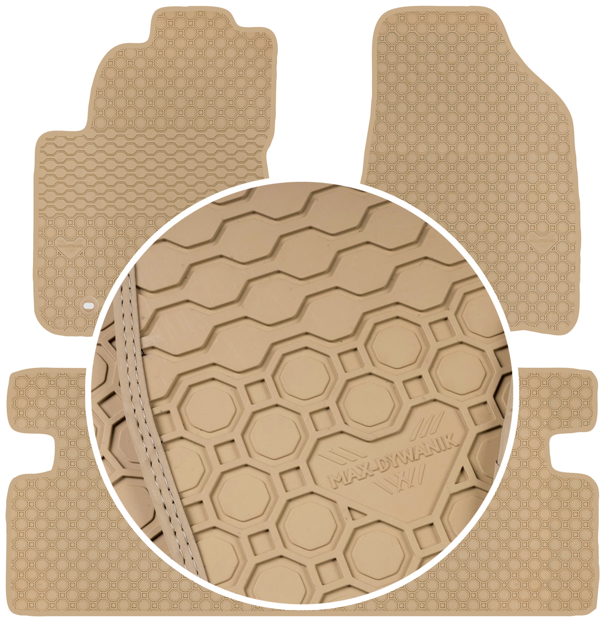 Килимки Max-Килимок резинові 102689842100 3 el.