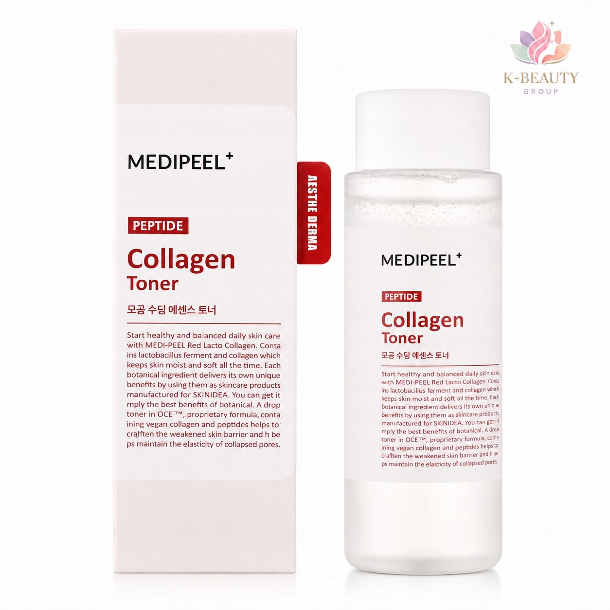 Medipeel Zklidňující tonik Red Lacto Collagen Soothing Essence Toner 200 ml