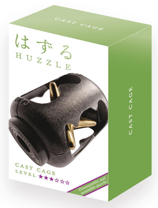 Hanayama ŁAMIGŁÓWKA Huzzle Cast Cage poziom 3/6 Nazwa Hanayama ŁAMIGŁÓWKA Huzzle Cast Cage poziom 3/6