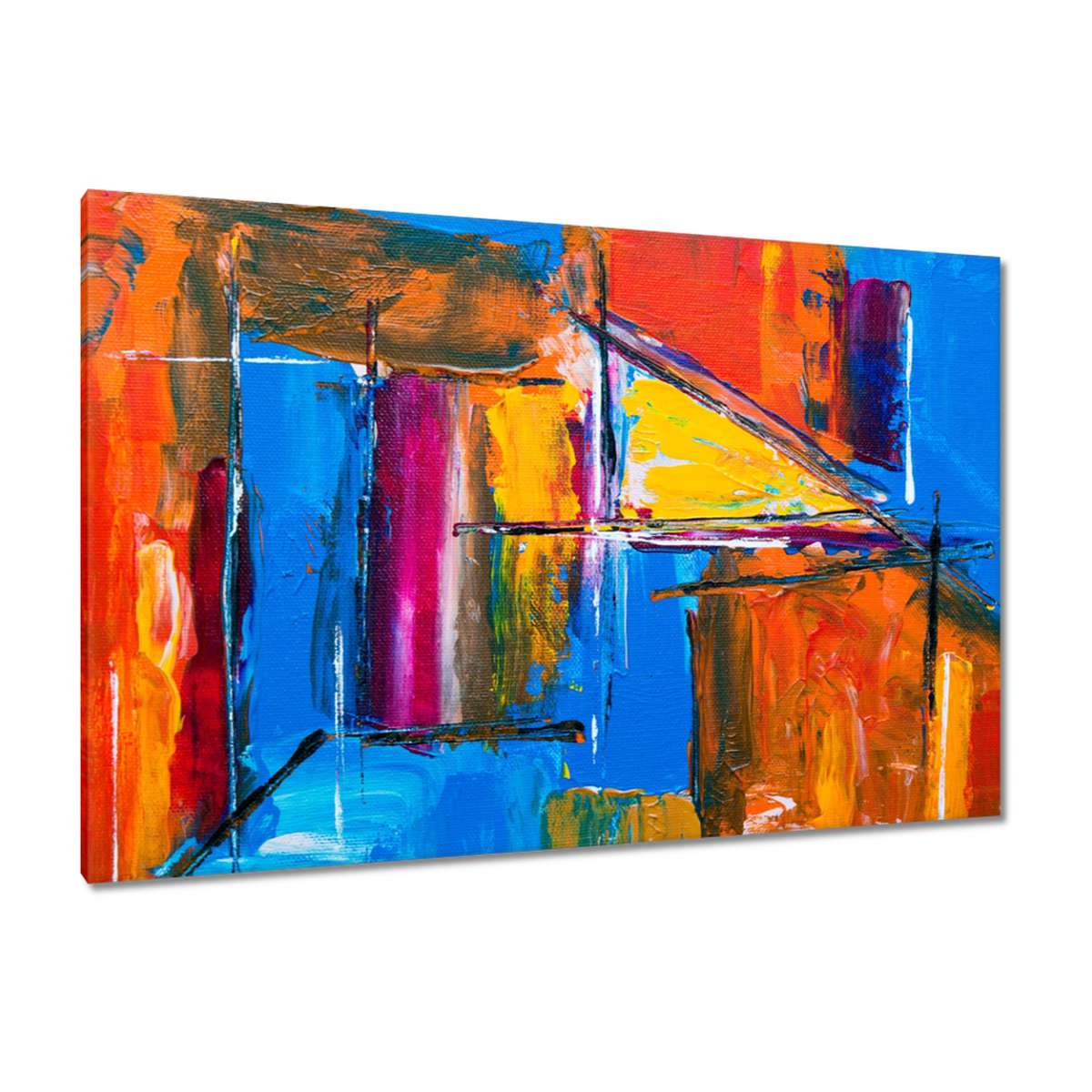 Obrazy 120x80 Abstrakce Hydra