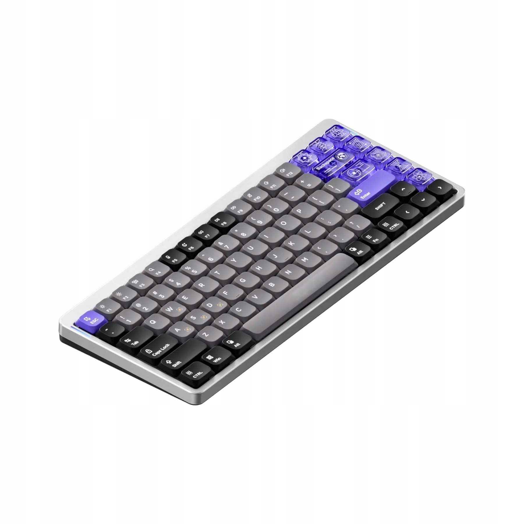 Magnetická klávesnice NuPhy Air75 He Nízkoprofilová Magnetic Jade Pro