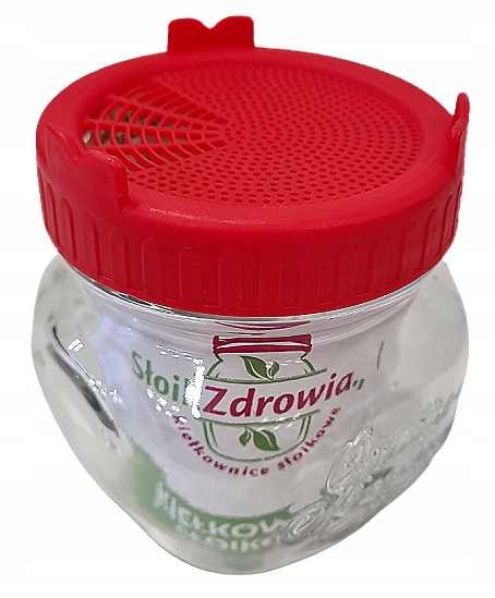 

Kiełkownica Słoikowa 500ML Red Nasiona na kiełki