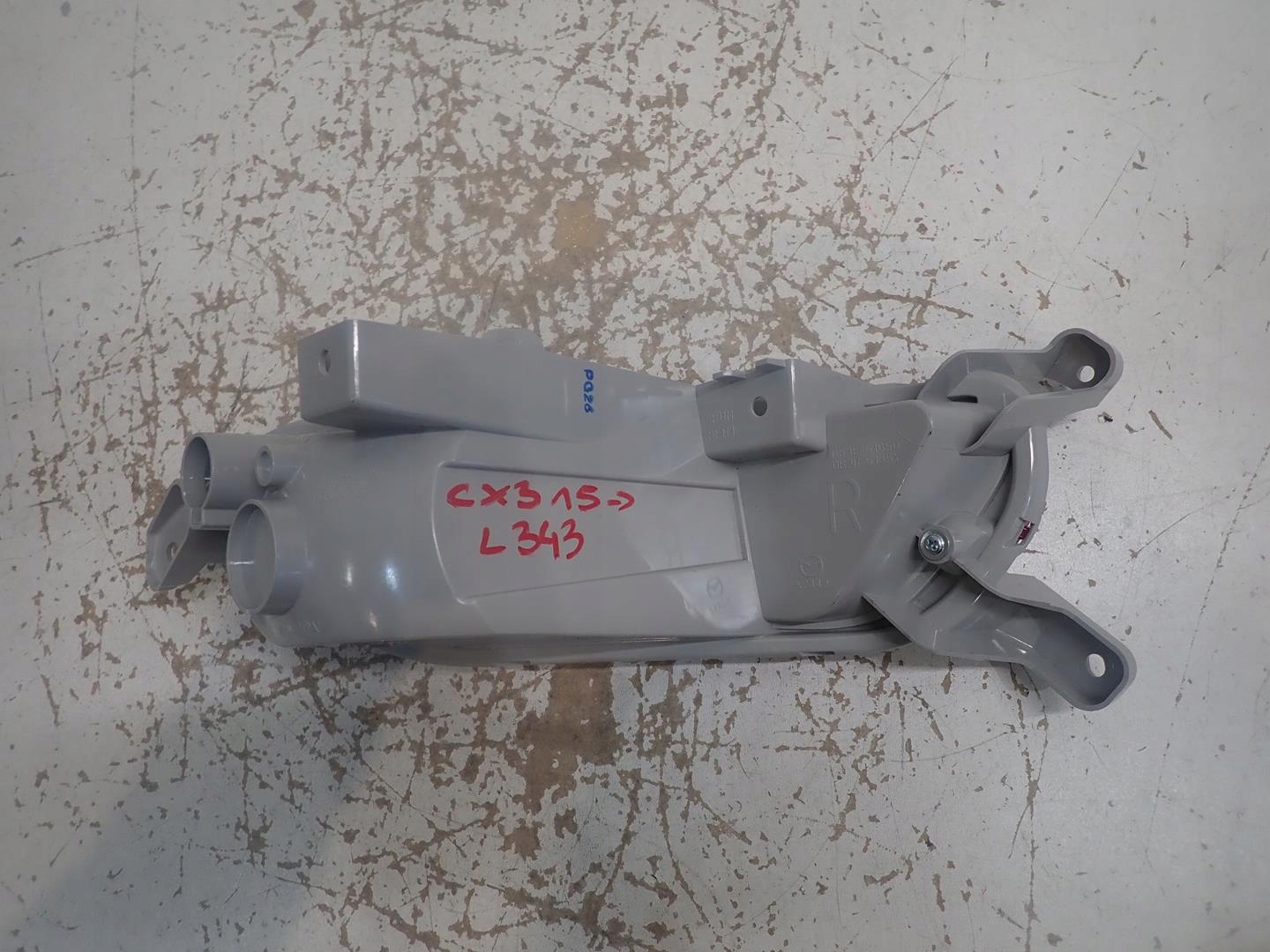 light fog lights right MAZDA CX3 2015
