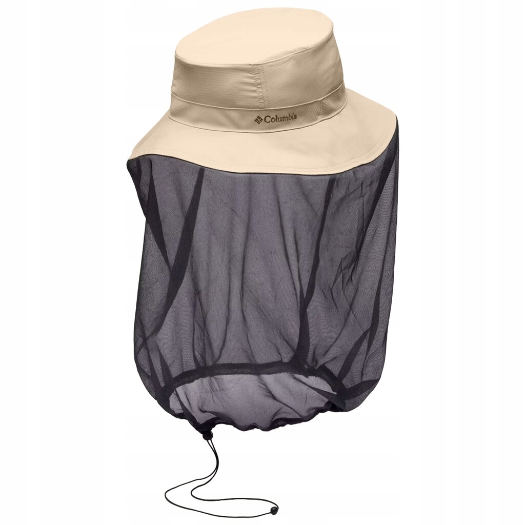Turistický klobouk moskytiéra Columbia No See Um Mesh Booney Fossil L/XL