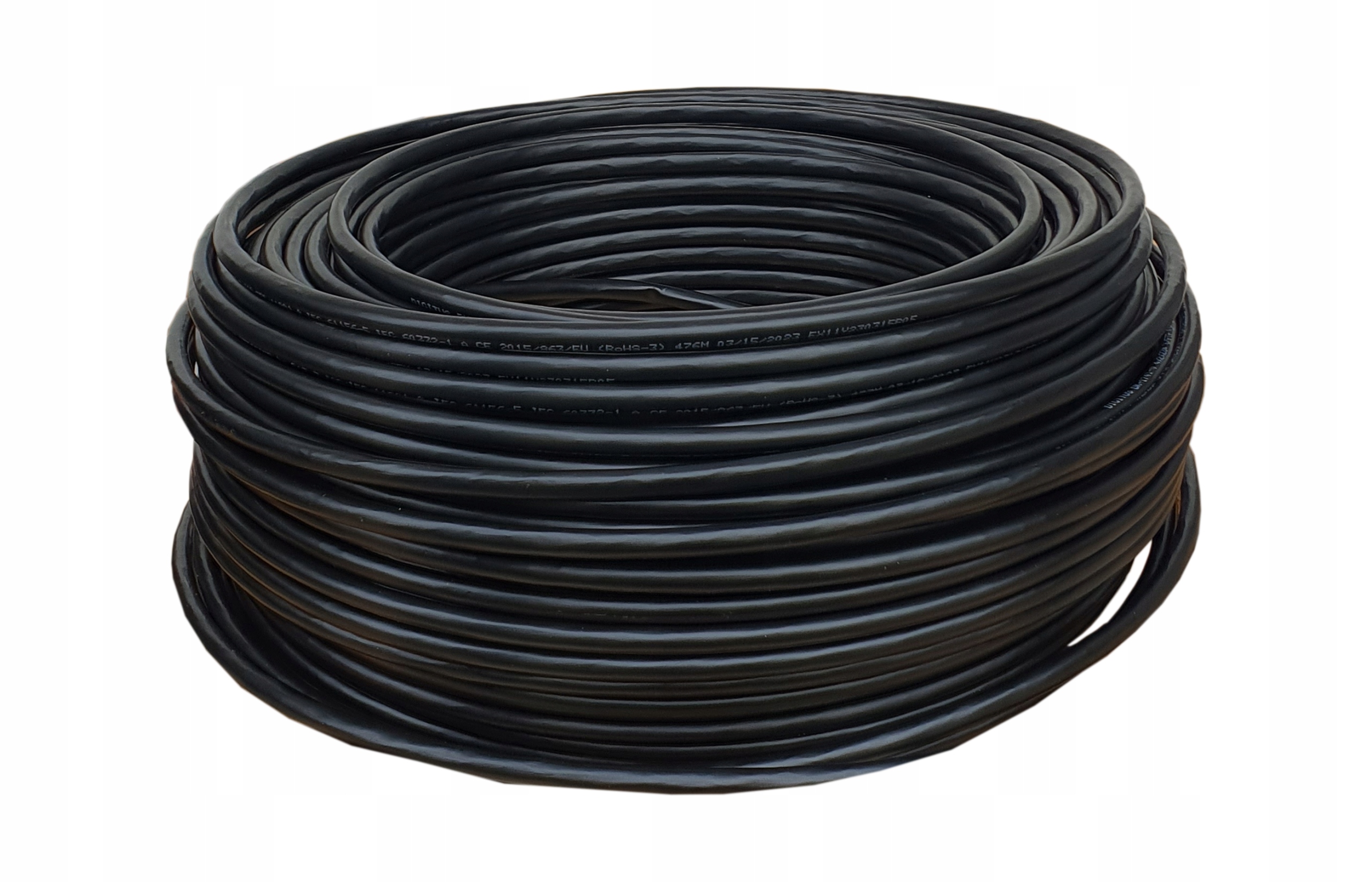 Kabel Skrętka S/ftp kat.7 drut 100m zewnętrzna Pe