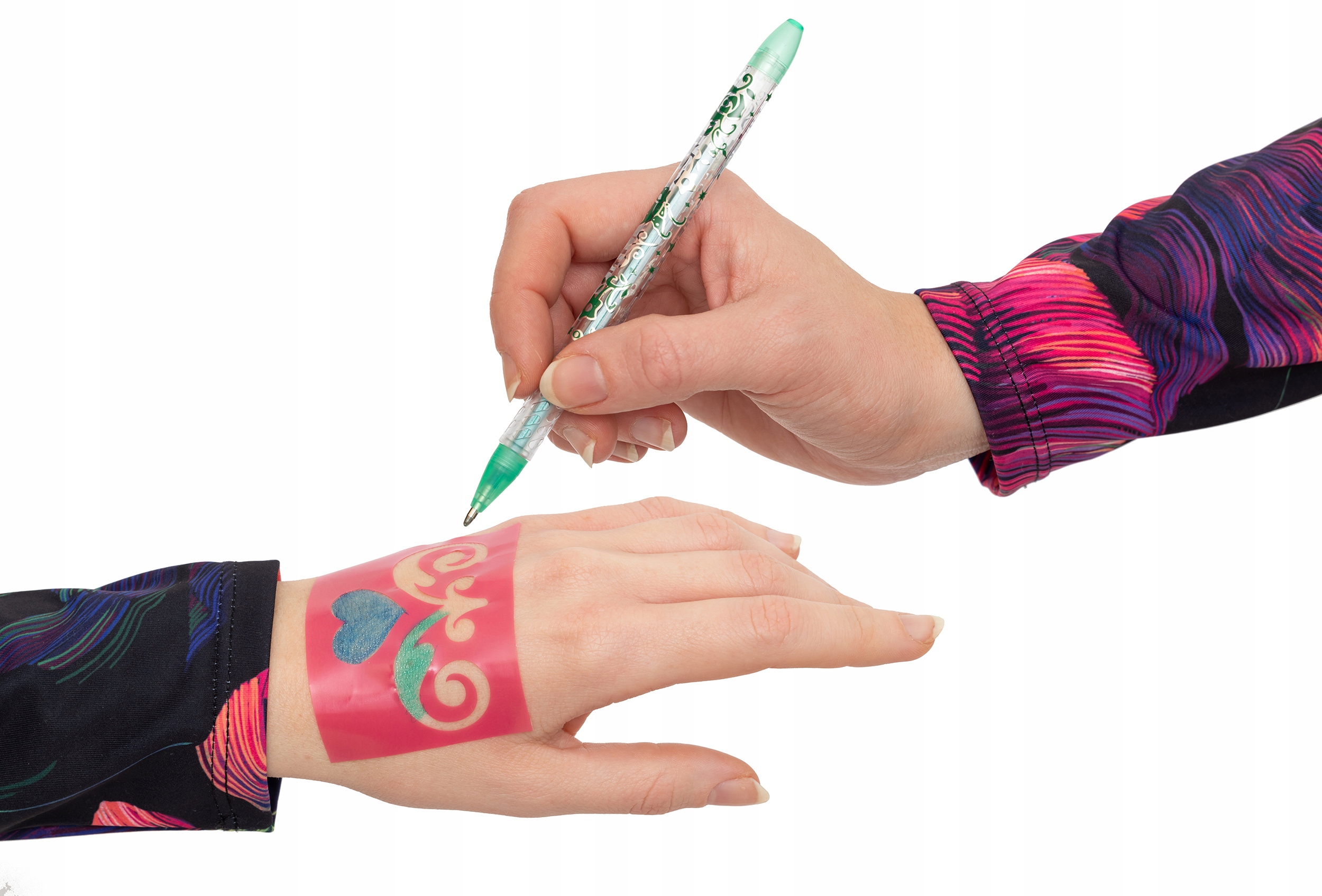 ZESTAW DO ROBIENIA TATUAŻU MASZYNKA PISAKI SZABLON Certyfikaty, opinie, atesty CE EN 71