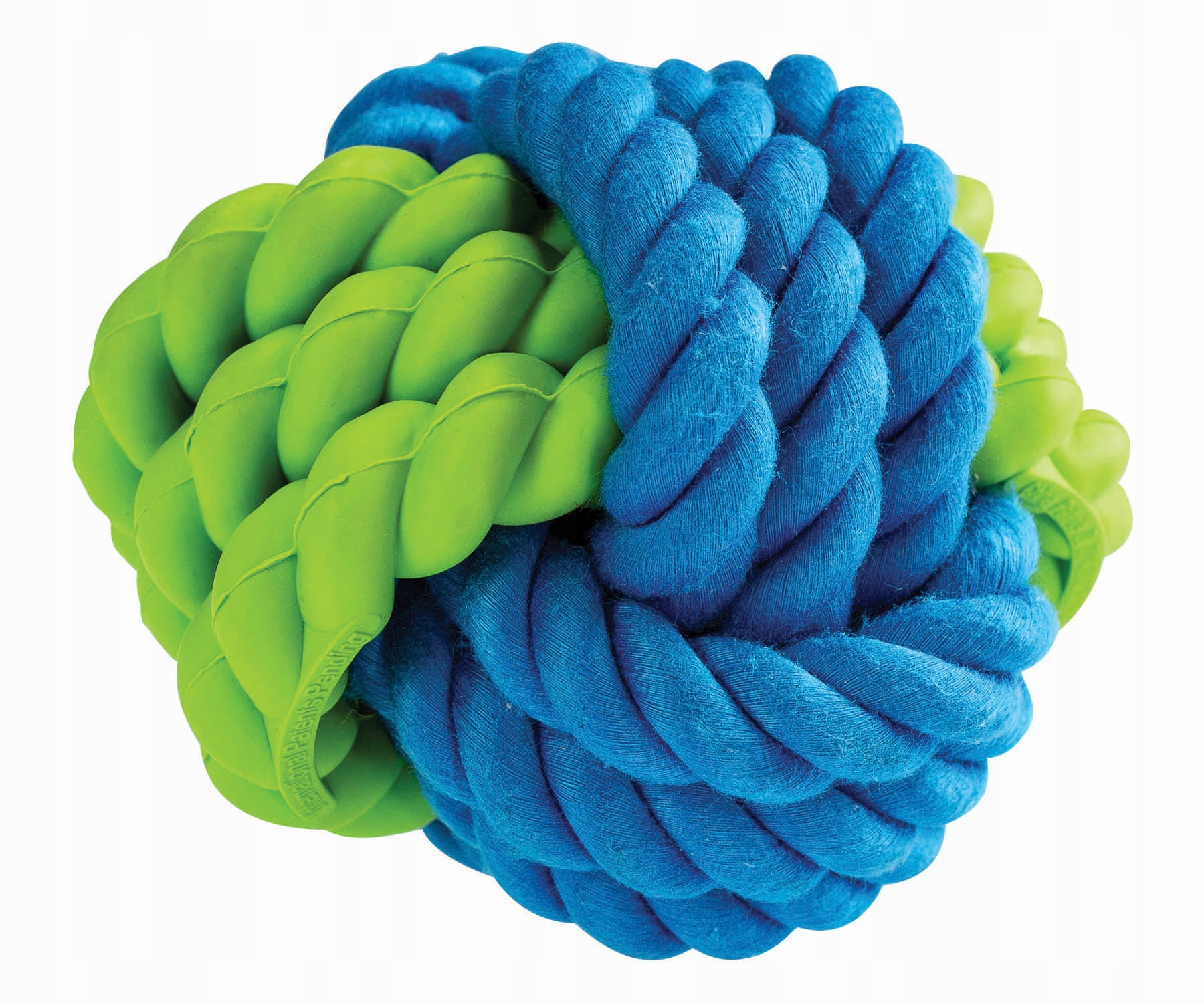 

HipHop Piłka bawełniana z gumowymi ringami 9,5 cm