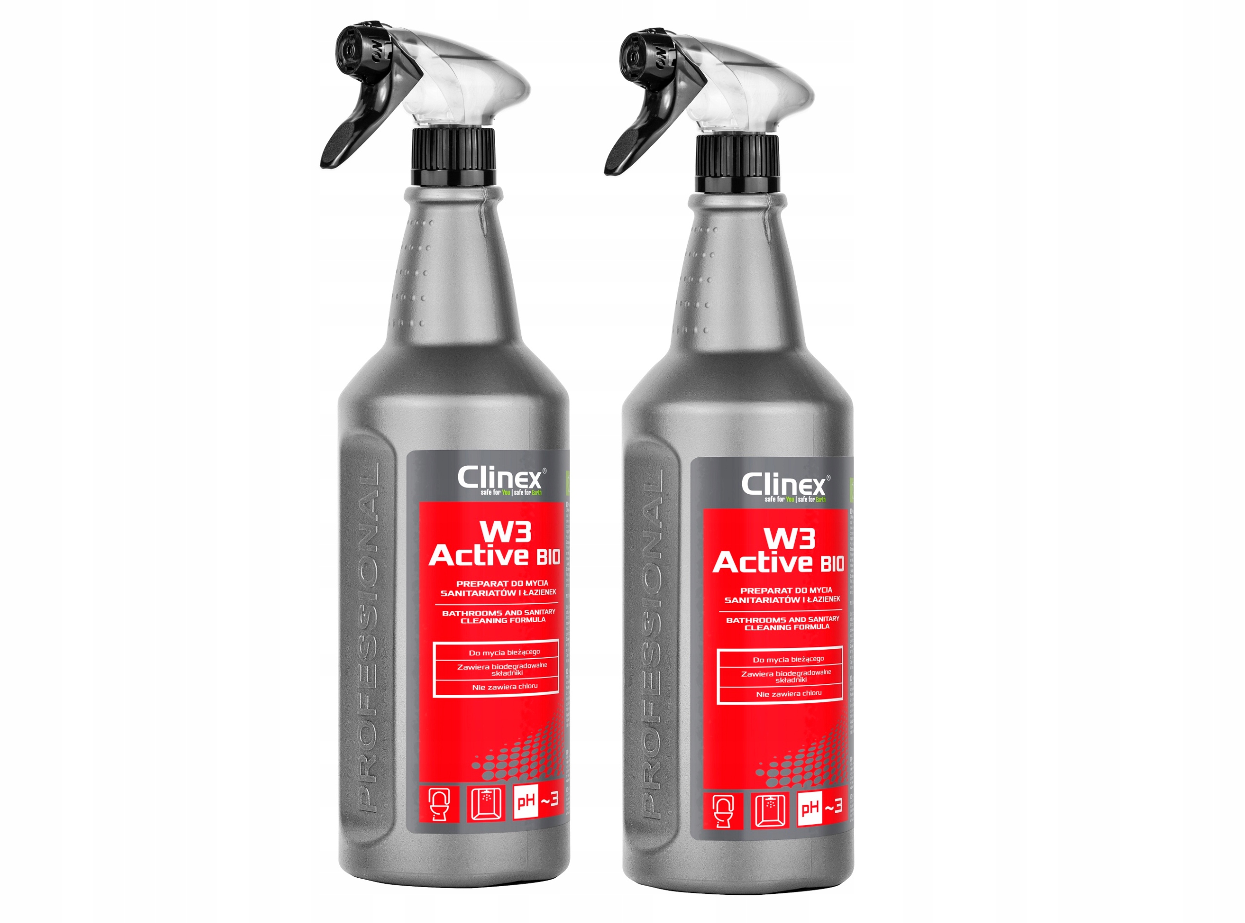 

Clinex W3 Active Bio 1L Płyn Do Mycia Łazienki